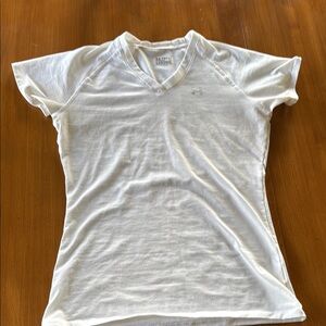 Under Armour Tech Loose White Tee